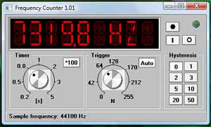 Вирутальный частотомер Frequency Counter 1.01